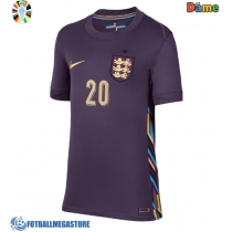 Fotballdrakt Dame England Jarrod Bowen #20 Bortedrakt EM 2024 Kortermet